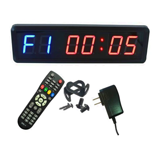 Ledgital Large Workout Clock for Home Gym, 14