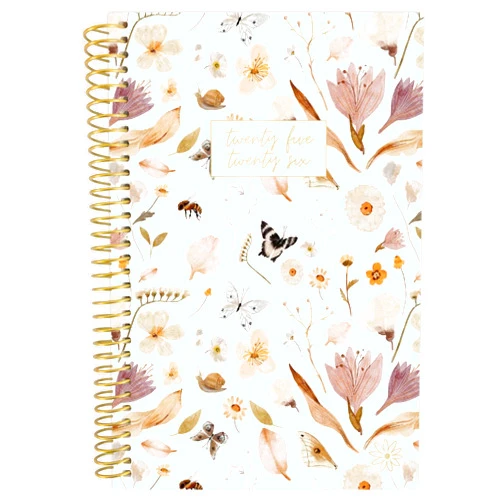 bloom daily planners 2025-2026 Academic Year Pocket Planner (July 2025 - July 2026) - 4” x 6” MINI Weekly Monthly Agenda Organizer & Calendar Book - Butterfly Garden