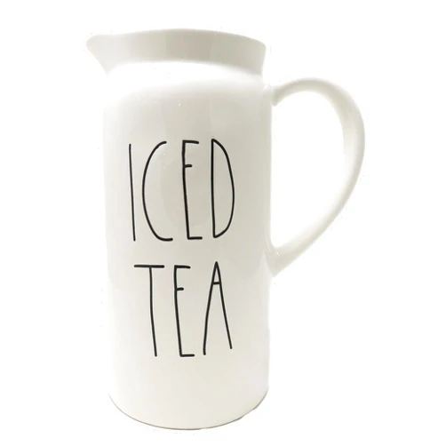 Rae Dunn Iced Tea pitcher by Magenta