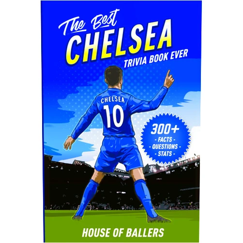 By House of Ballers (Author) The Best Chelsea Trivia Book Ever: 300+ Interesting Trivia Questions and Random, Shocking, Fun Facts Every Blues Fan Needs to Know (English Premier League Collection)
