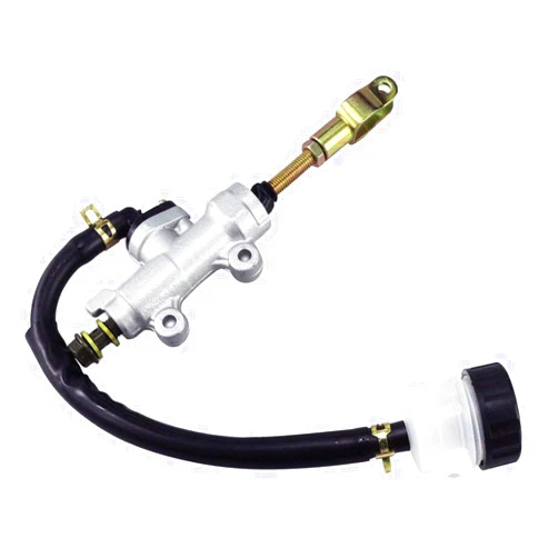 PRO BAT Rear Foot Brake Master Cylinder Pump with Reservoir for 50cc 70cc 90cc 110cc 125cc 200cc 250cc Motorcycle Go Kart ATV Dirt Pit Bike Quad