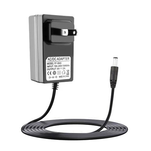 BXIZXD 9V 2A Adapter for Crosley Record Player, Power Supply for Crosley Cruiser Portable Turntable Record Player CR8005A I II III Series, Schwinn Bike A10 A20 A40 220 430 Elliptical Trainer