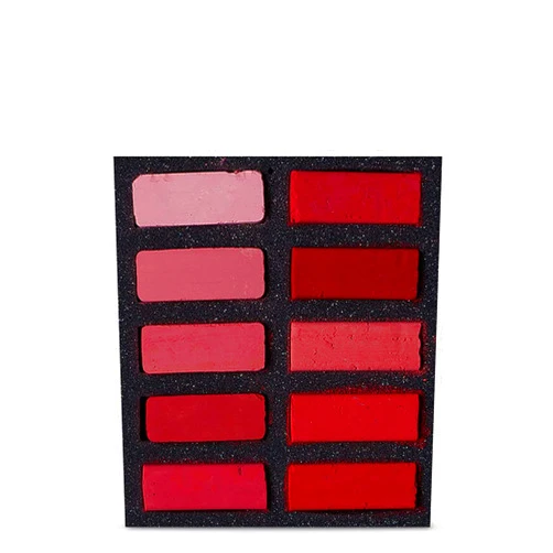 Art Spectrum : Extra Soft Square Pastel : Set of 10 : Reds