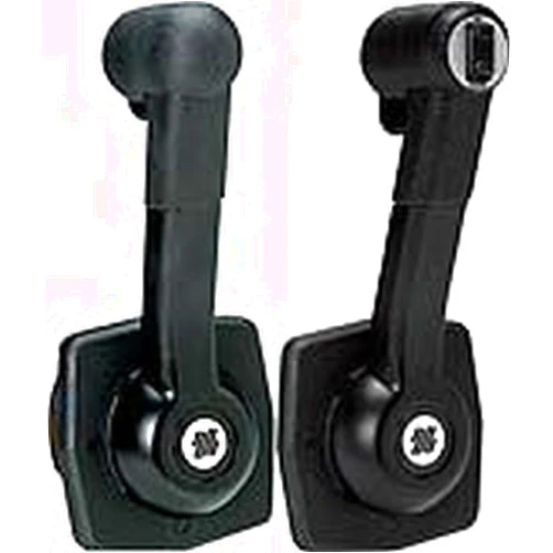 Uflex B184 Single Lever Side Mount Control with Positive Lock-in Neutral and Trim Switch
