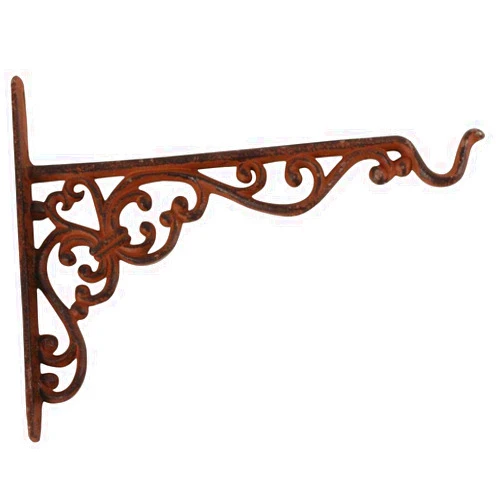 Esschert Design Cast Iron Hanging Basket Hook, Large