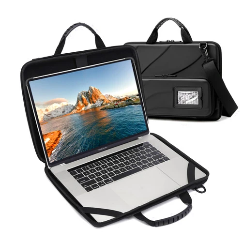 BUG Laptop Case Hard Shell Laptop Bag for Men Women with Shoulder Strap