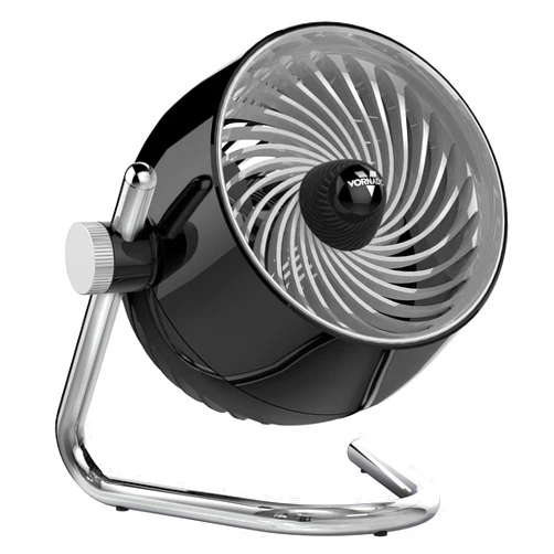 Vornado Pivot3 Compact Air Circulator Fan with Pivoting Axis, 3 Speed Settings, Removable Grill for Cleaning, Perfect for Home, Office, Dorm Use, Black