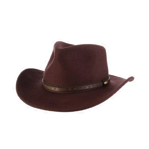 Scala Classico Men's Crushable Wool Felt Outback