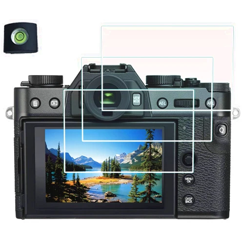 HUIPUXIANG Screen Protector for Fujifilm X-S10 X-T20 X-T10 X-T100 X-E3 XF10 X-A1 X-A2 Camera(for accessories),Fuji XT20 XT10 XE3 XA1 XA2,0.3mm High Definition 9H Hardness Optical LCD Premium Glass [3 Pack]