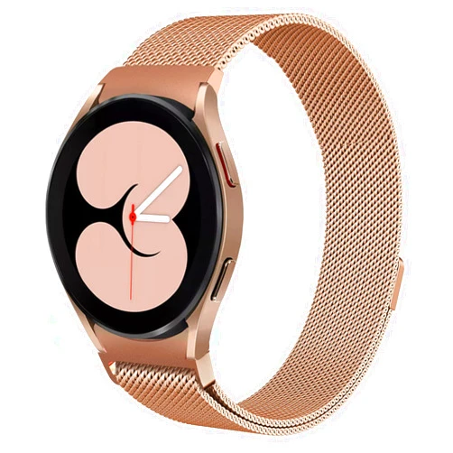 AWSMORE Compatible with Samsung Galaxy Watch 5 Bands 44mm 40mm/Watch 5 Pro 45mm Band, Stainless Steel Mesh Magnetic Strap for Samsung Watch 4 44mm 40mm/Watch 4 Classic 46mm 42mm