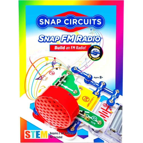 Snap Circuits STEM Toy Radio KIT | for Kids 8+ yrs | Electronics KIT | Science KIT for Kids | DIY STEM KIT STEM