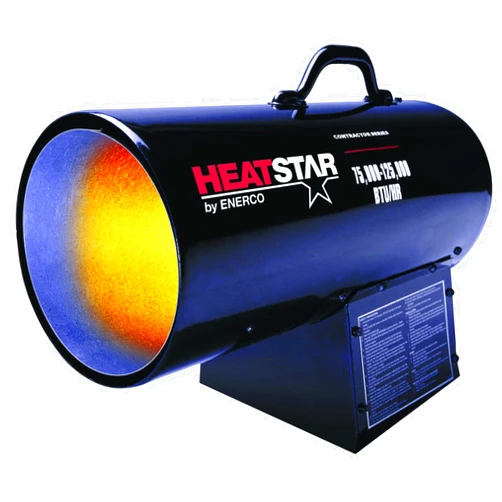Mr. Heater By Enerco F170125 Forced Air Variable Propane Heater HS125FAV, 125K
