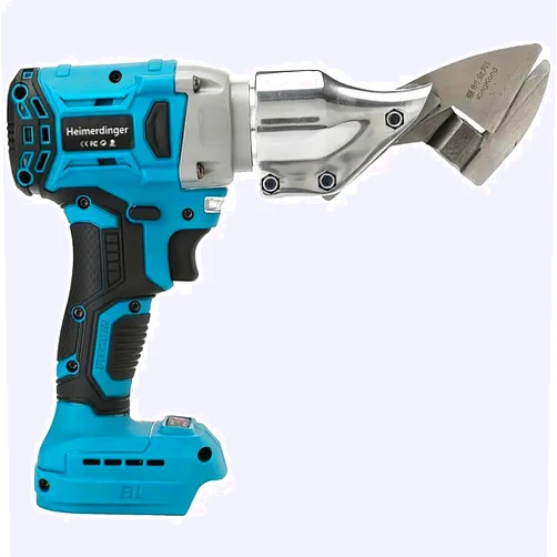 Heimerdinger Brushless Cordless Metal Shear for Makita 18V Battery,Heavy Duty Electric Scissors for Cutting Metal/Iron,Stainless Steel,Carpet and Cardboard-Variable Speed