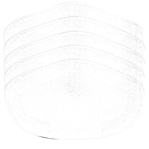 Generic 5 Cloths Washable for Polti Vaporetto SV440_Double SV400, Pads for Polti Vaporetto Smart 100_B Mop Sockettes,Vaporetto Steam Mops Cleaner