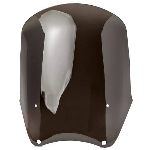 Krator Replacement Smoke Windscreen Tall Fairing Windshield Club Style Kit Compatible with Harley-Davidson Dyna, Super Glide T-Sport FXDXT, FXR (PN# JBM-6009-C/JBM-6009-S)