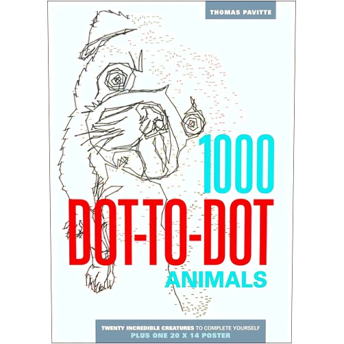 Thomas Pavitte 1000 Dot-to-Dot: Animals