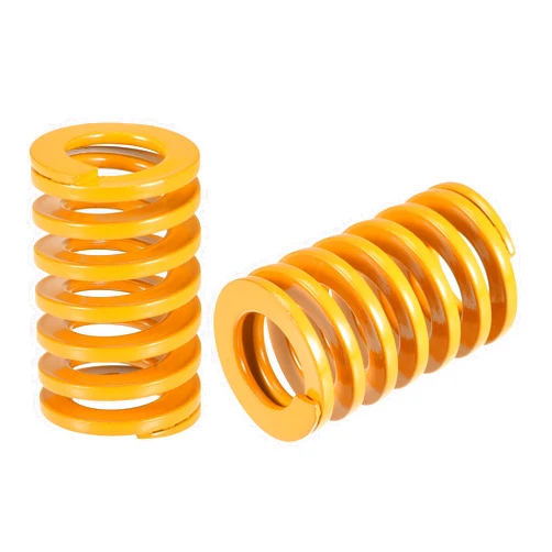 uxcell 3D Printer Die Spring, 20mm OD 30mm Long 2pcs Spiral Stamping Light Load Compression Mould Die Springs for 3D Printer Electric Part, Yellow