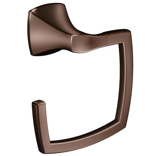 Moen YB5186ORB Voss Collection Bathroom Hand Towel Ring, Oil-Rubbed Bronze