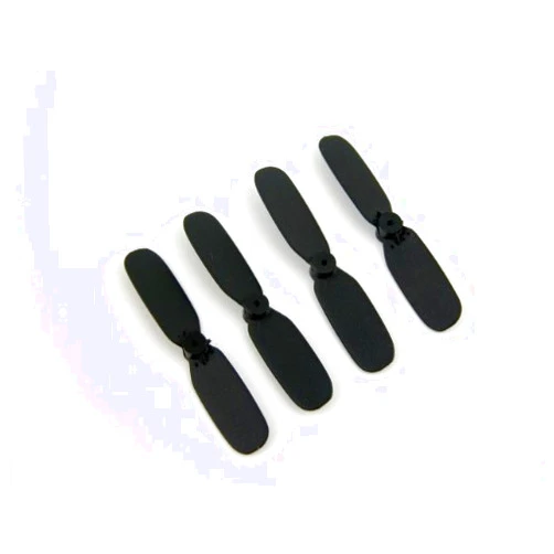 SYMA Slicktron TM Set of Four Replacement Tail Props (Qty 4) for Syma S107 (S105) Mini Indoor Co-Axial Metal Body Frame & Built-in Gyroscope RC Remote Controlled Helicopter