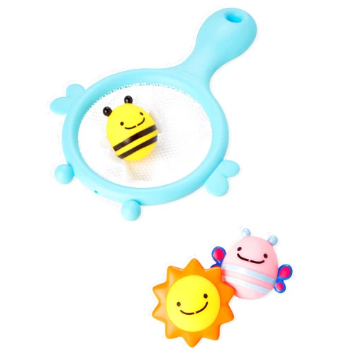 Skip Hop Baby Bath Toy, Zoo Scoop & Catch Squirties