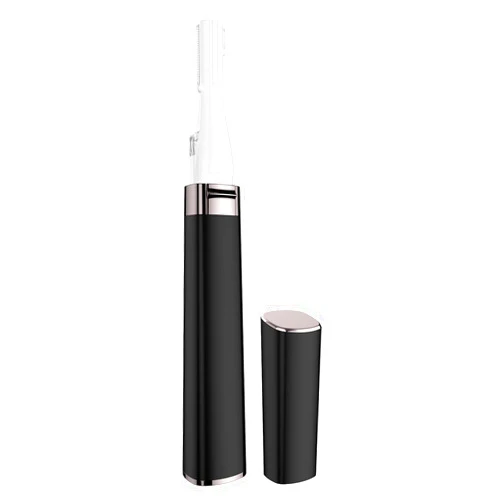 CooAoo Electric Eyebrow Hair Remover, Painless-Precision Face Razors Eyebrow Trimmer Brows Epilator Eye Brow Facial Face Razor for Face Lips Facial Hair Removal with LED Light for Women Men