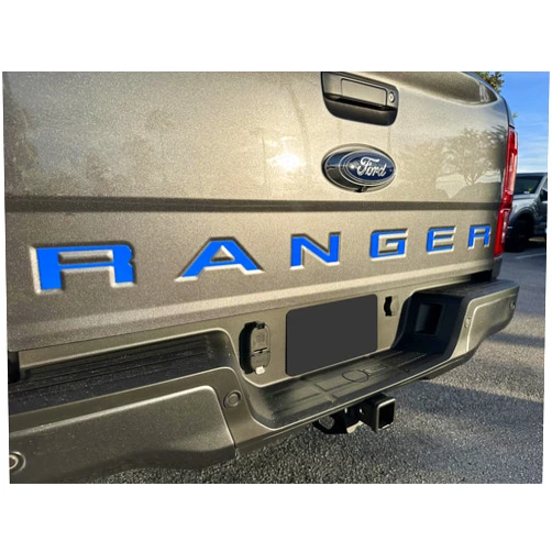 TufSkinz Tailgate Letter Inserts - Compatible with 2019-2023 Ranger