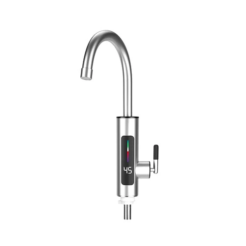 NXqilixiang 110V Hot Water Heater Faucet Instant Tankless Electric Kitchen Bathroom Fast Heating Tap Water Faucet with LED Digital Display