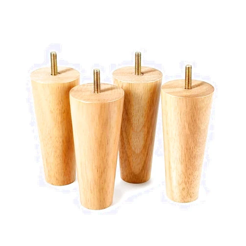 ZZYE Legs for Furniture Furniture Legs,Set of 4 Table Legs Wood Sofa Legs with Threaded 5/16'Hanger Bolts Sofa Legs Desk Legs Replacement Leg for TV Stand,Sofa,Cabinet,etc Furniture Feet