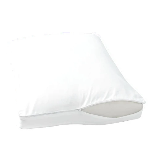 STONECREST Classic Home Decor, Inc STONECREST Gusseted Pillow Protector - 1 PC, Zipper Premium Gusset Pillow Encasement Covers(600tc Sateen-Gusset, Queen)