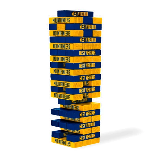 Wild Sports NCAA College Tabletop Stackers Block Game by Wild Sports - Perfect Gift for College Football Fan, Dorm Game, Rec Room, Tailgate