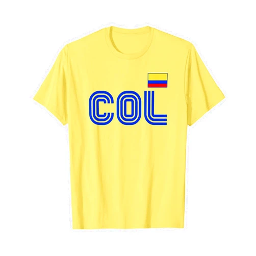 Threadrock Colombia Flag Retro International Country Colombian Pride T-Shirt