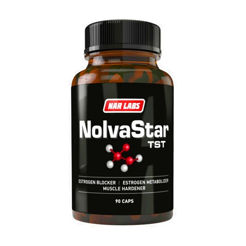 NAR LABS NolvaStar | Estrogen Blocker | Natural | DIM, Calcium-D-Glucarate, Avena Sativa | Chrysin | 90 Capsules