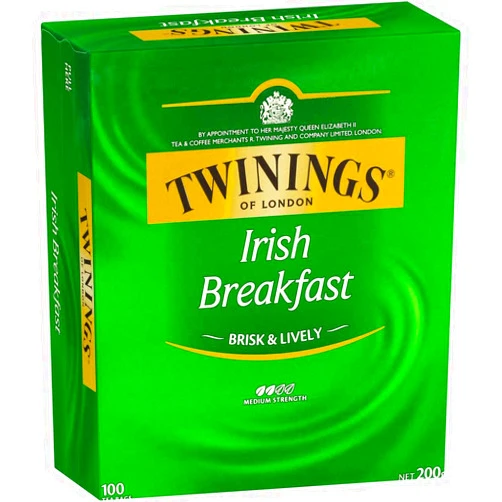 Twinings Irish Breakfast Classics Teabags 100 Pack