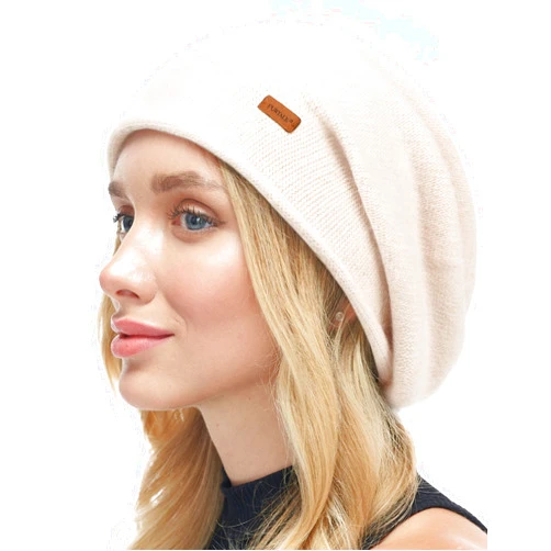 FURTALK Cashmere Slouchy Beanies for Women Winter Hats Soft Warm Beanie Hat Ladies Wool Knitting Skull Beanies