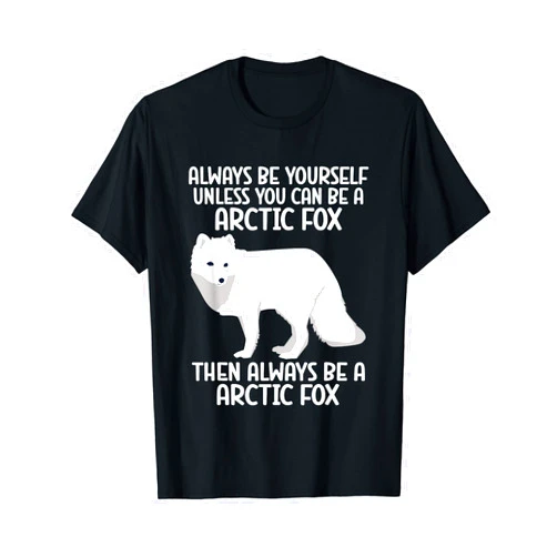 Arctic Fox Costume For Girls & Kids Arctic Fox Artic Animals Cute Artic Fox Lover Pajamas T-Shirt