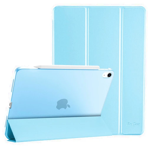 ProCase Smart Case for iPad Air 11 inch M2 2024 Air 6th /10.9 Air 5th 2022/Air 4th 2020, Protective Cover for iPad Air 6 5 4 Generation -Sky