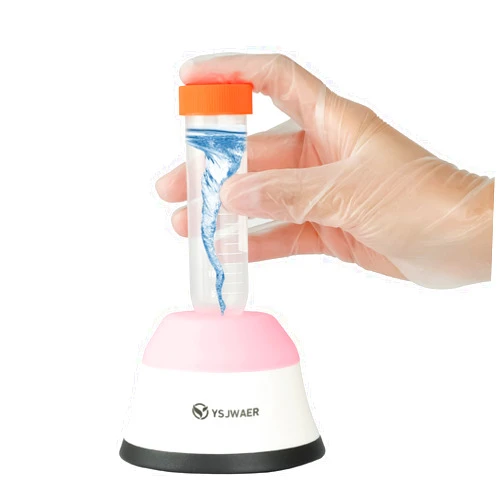 YSJWAER Mini Vortex Mixer Shaker YSJWAER - 4000rpm Touch Function Vortex Shaker for Nail Polish Acrylic Paint Science Lab Eyelash Adhesives