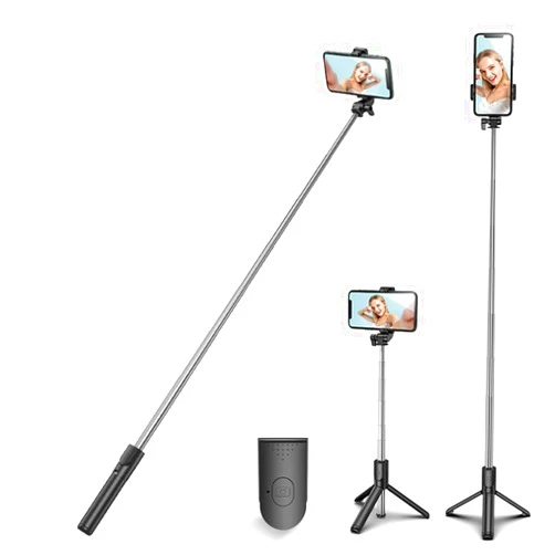 XIHAMA Selfie Stick,3 in 1 Phone Tripod with Detachable Wireless Remote,Portable Selfie Stick Tripod Compatible with iPhone,Samsung and Android