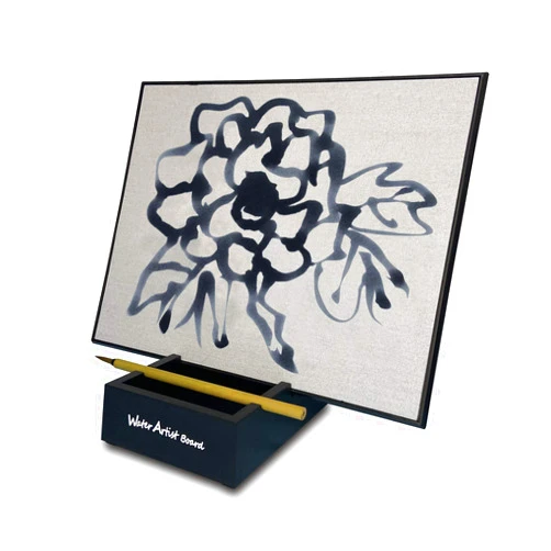 Oritlife Water Artist Board Drawing Set Paint with Bamboo Brush, Repeatable Zen Buddha Magic Painting Board Paint with Water, Relaxation Meditation Sketch pad
