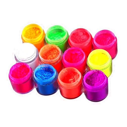 Xiaojikuaipao 12 Boxes Luminous Nail Powder Set - Glow in the Dark DIY Nails - 12 Colors Fluorescent Dip Powder for Halloween & Christmas - No UV/LED Needed - Perfect for Nail Art Ent