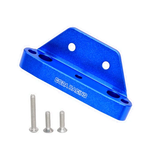 CODA RACING RC Alloy Rear Suspension Arm Mount for Traxxas 1/10 4WD Rustler 4X4(VXL)-Replaces Part 6737