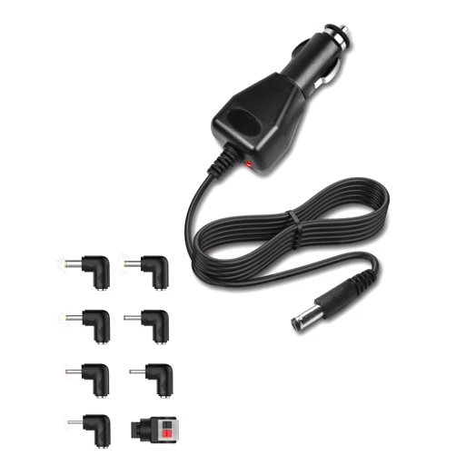 FOYU Universal DC 12V Car Charger for DBPOWER/Sylvania/RCA Portable DVD Players, Replacement Car Power Cord with 8 Connectors, Car Power Adapter for Spectra S1, S2 Breast Pumps, 8.2Ft Cable
