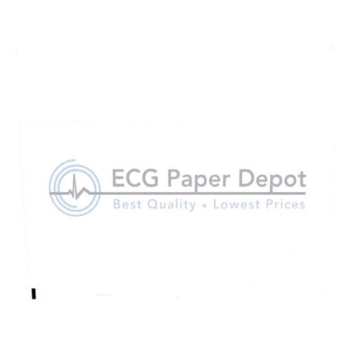 ECG Paper Depot ECG Burdick Compatible 007983 Medical Cardiology Recording Chart Paper Z-Fold, Size 8.5