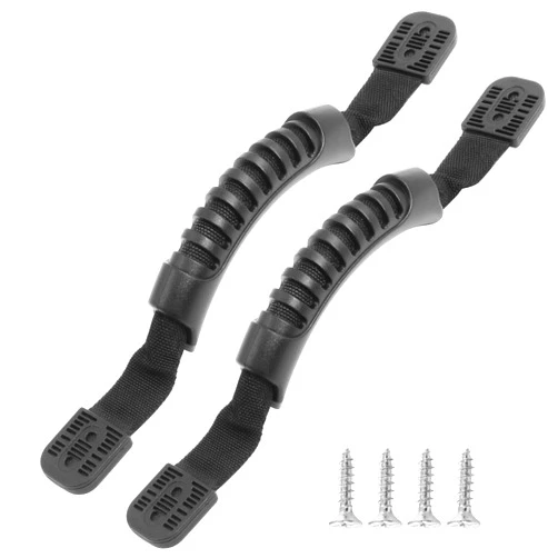 Piutouyar 2 Pcs Kayak Handles Replacement Kayak Carry Handles Durable Rubber Handles Canoe Boat Side Mount Carry Handle for Kayaks Suitcase Luggage