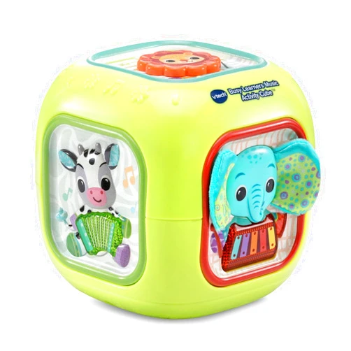 VTech Baby Busy Learners Music Activity Cube, Green