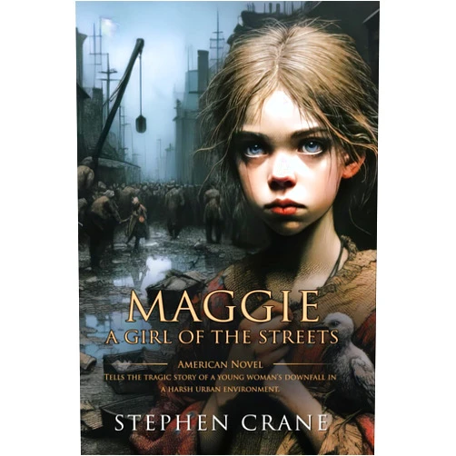 By Stephen Crane (Author) Maggie: A Girl of the Streets: Complete with Classic illustrations and Annotation