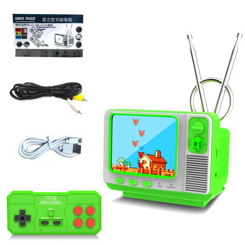 EASEGMER Handheld Game Console GV300S with 168 Classic Game Retro Video Game Console Mini TV Style Support AV Output 2 Player 3.0