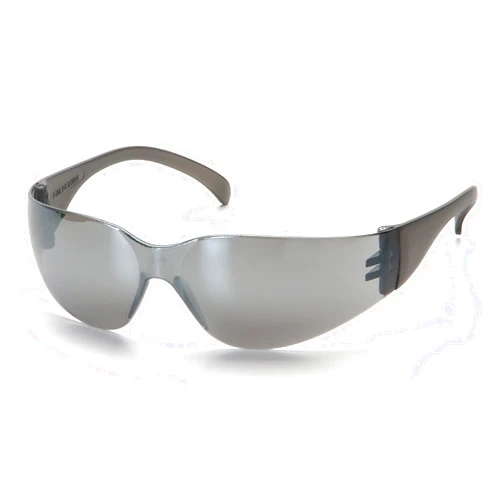 Pyramex Safety Intruder Eyewear, Blue Temples, Clear Lens