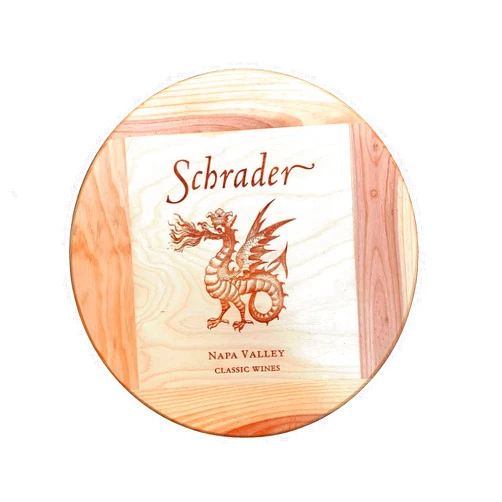 VINE RE DESIGN Artisan Lazy Susan Schrader Wines 20