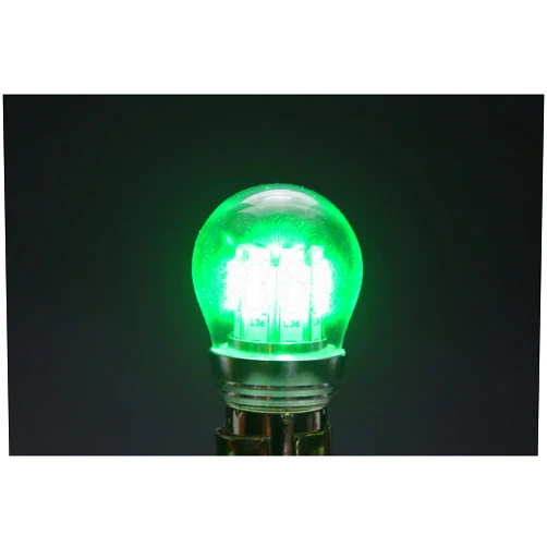 Pilotlights.net PilotLights LED RA-7512 W-1280 RA-7512-12, BAY15S base, 10 to 30V LED replacement bulb - GREEN LED